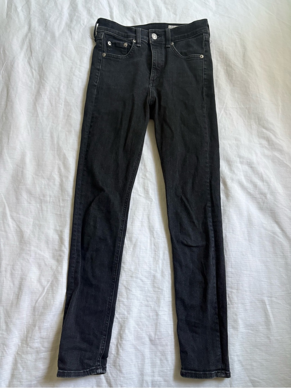 rag & bone Black Denim Jeans - Size 25
